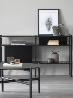 Estanteria De Madera De Roble Holton