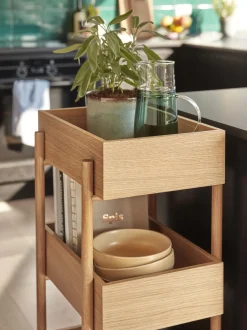 Estanteria De Madera De Roble Stack