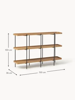 Estanteria De Madera Y Metal Renee