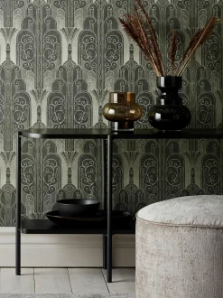 Estanteria De Madera Y Metal Gugge