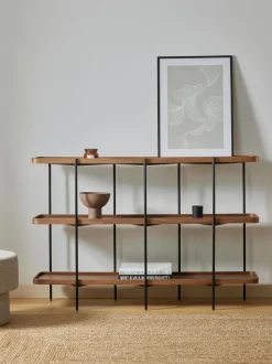 Estanteria De Madera Y Metal Renee