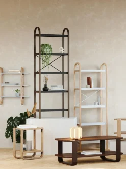 Estanteria De Madera Y Metal Bellwood