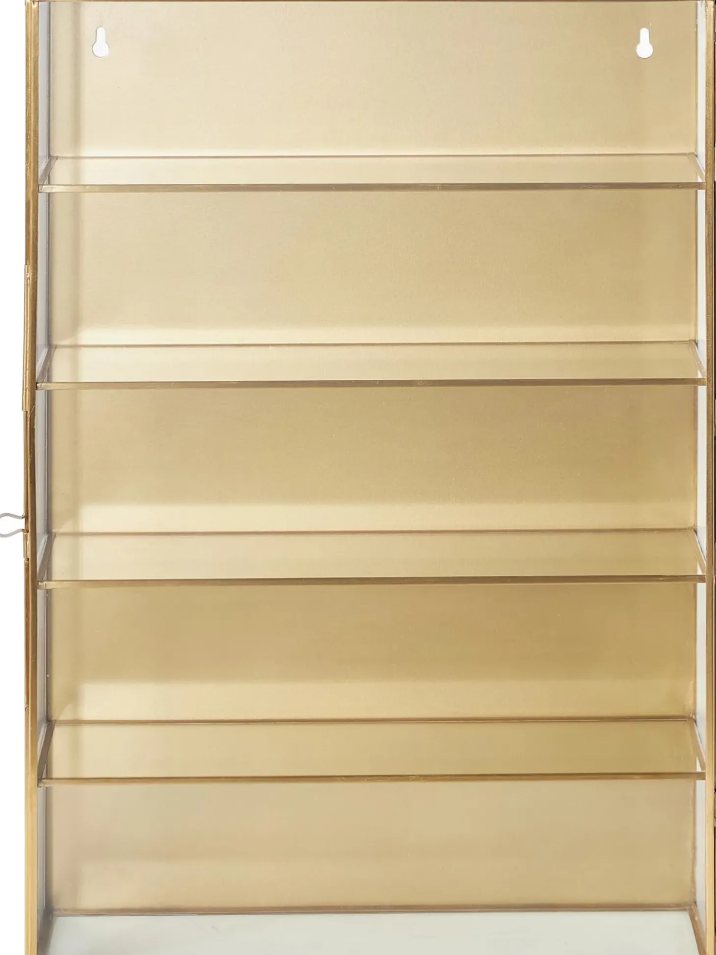 Estanteria De Pared De Metal Y Vidrio Ada