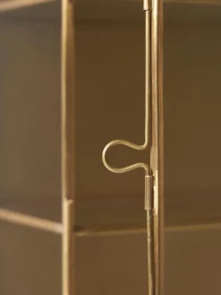 Estanteria De Pared De Metal Y Vidrio Ada