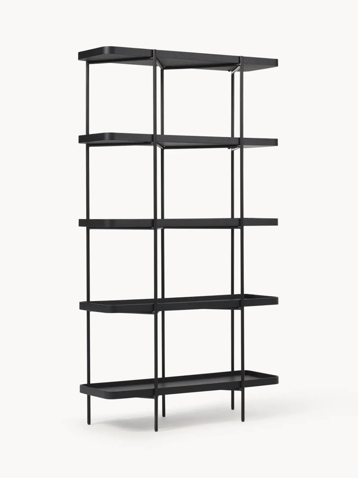 Estanteria Grande De Madera Y Metal Renee