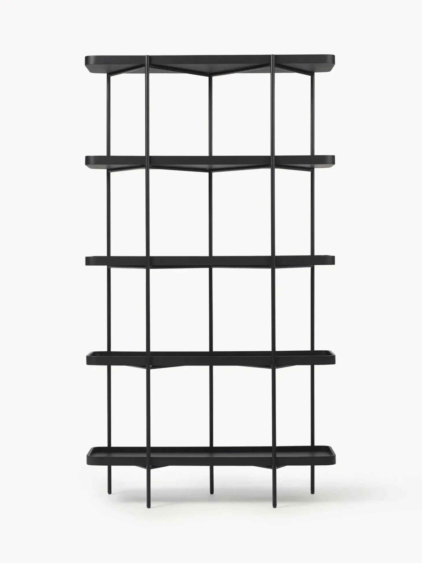 Estanteria Grande De Madera Y Metal Renee