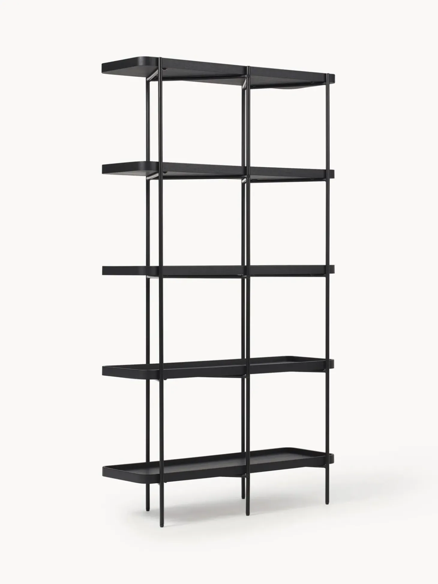 Estanteria Grande De Madera Y Metal Renee