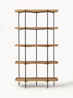 Estanteria Grande De Madera Y Metal Renee