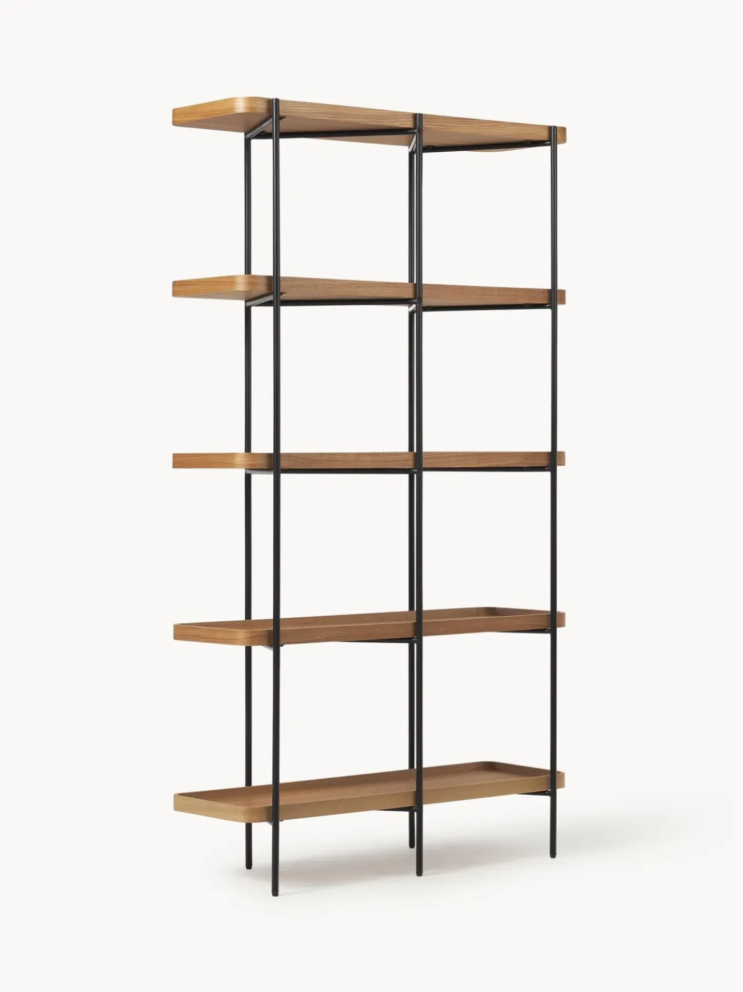 Estanteria Grande De Madera Y Metal Renee