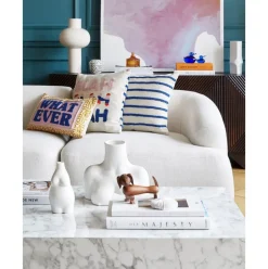 Figura Decorativa De Madera De Nogal Hund