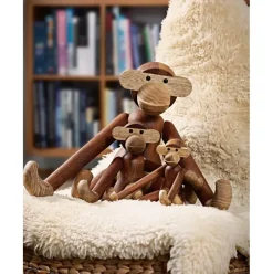 Figura Decorativa De Madera De Teca Affe