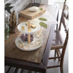 Fuente 2 Pisos Decorativa Tosca