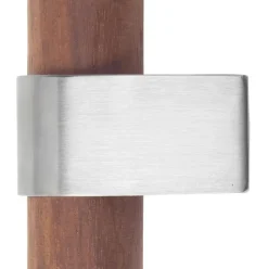 Ganchos De Pared De Madera De Nogal Dowel