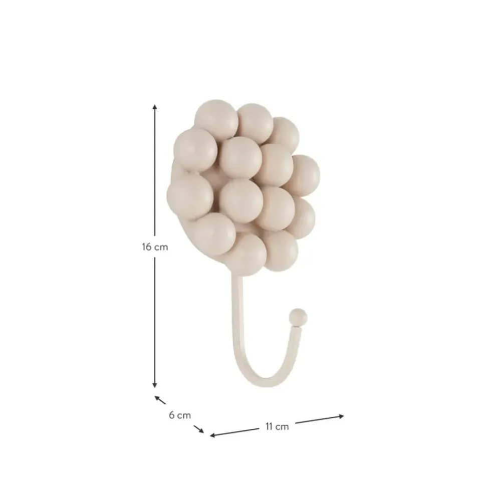 Ganchos De Pared De Porcelana Benevento, 2 Uds.