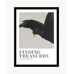 Impresion Digital Enmarcada Finding Treasures