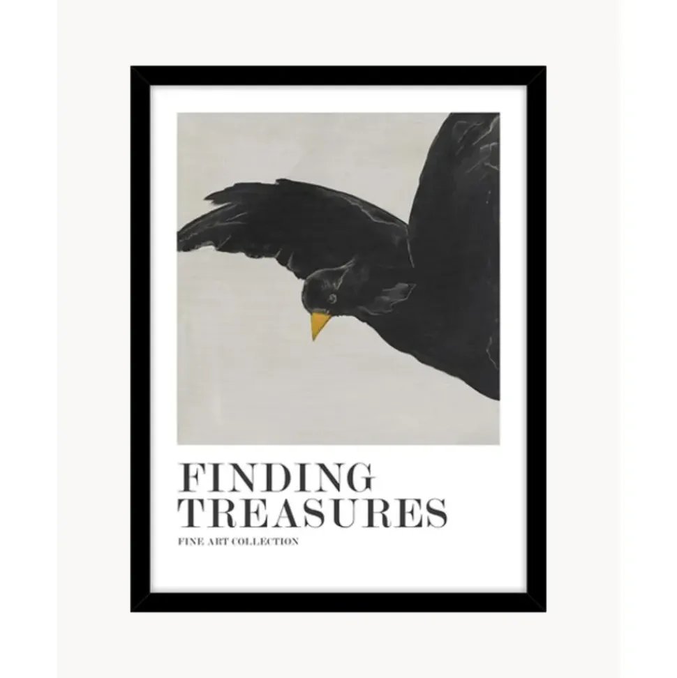 Impresion Digital Enmarcada Finding Treasures