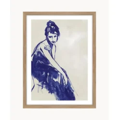 Impresion Digital Enmarcada Just A Little While