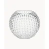 Jarron Artesanal Con Relieves Hobnail