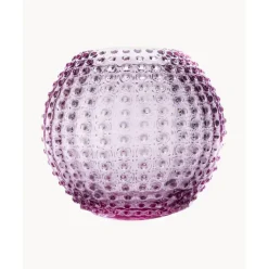 Jarron Artesanal Con Relieves Hobnail