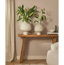 Jarron Artesanal De Ceramica De Diseno Saki