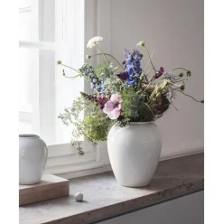 Jarron Artesanal De Porcelana Rhombe, 25 Cm