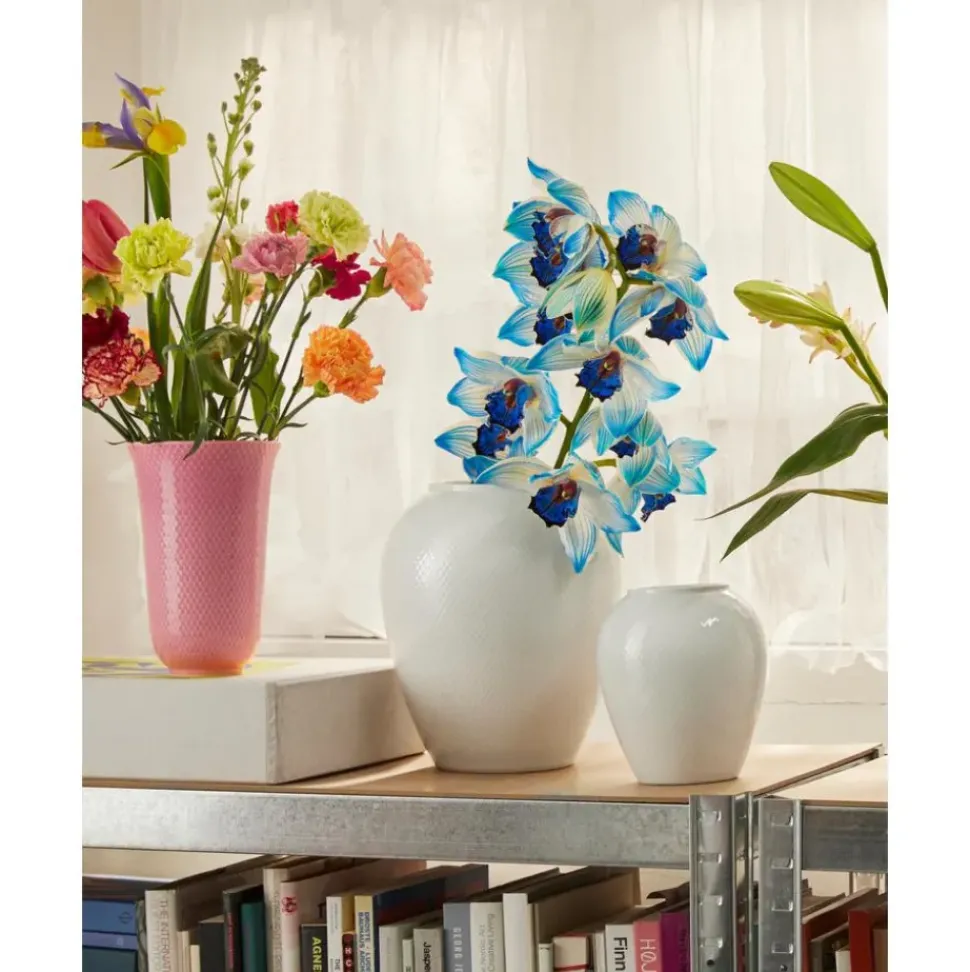 Jarron Artesanal De Porcelana Rhombe, 25 Cm