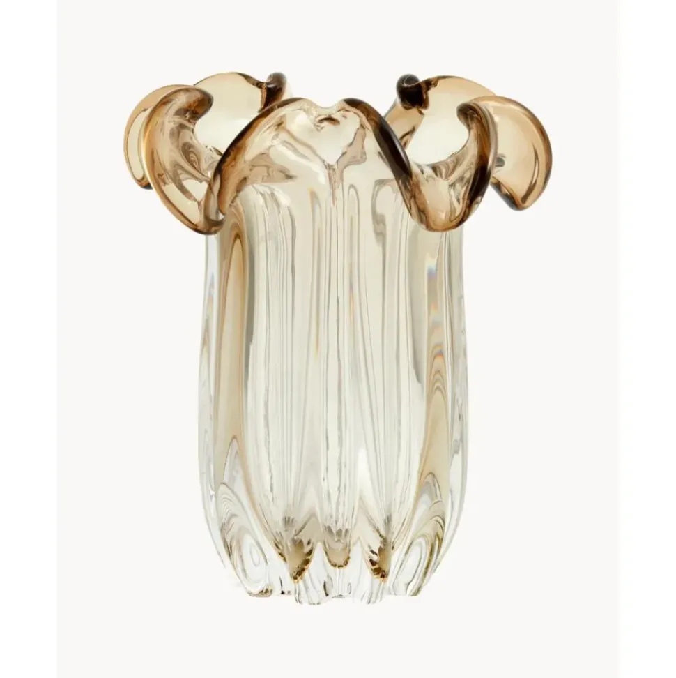 Jarron Artesanal De Vidrio Kataja