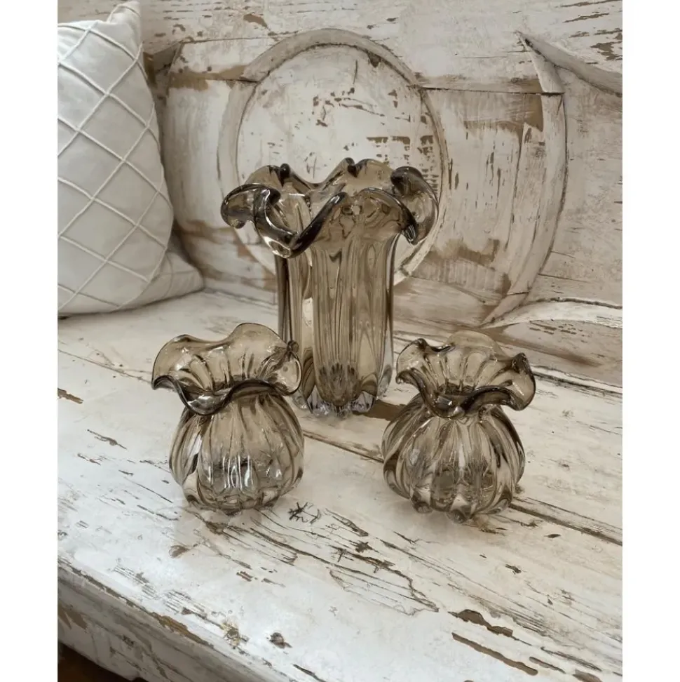 Jarron Artesanal De Vidrio Kataja