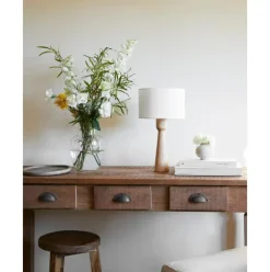 Jarron Artesanal De Vidrio Lotta, Estilo Clasico