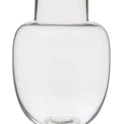 Jarron Artesanal De Vidrio Lotta, Estilo Clasico