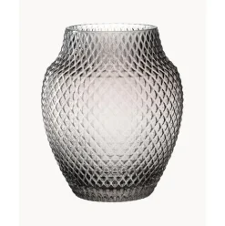 Jarron Artesanal De Vidrio Poesia