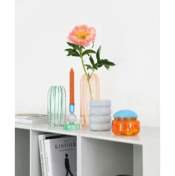 Jarron Artesanal De Vidrio Sweep