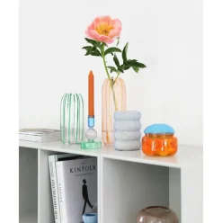 Jarron Artesanal De Vidrio Sweep