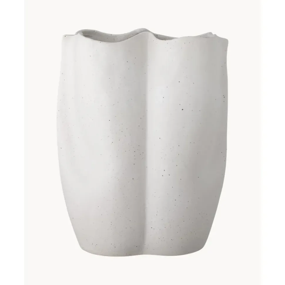 Jarron De Gres Con Forma Organica Elira