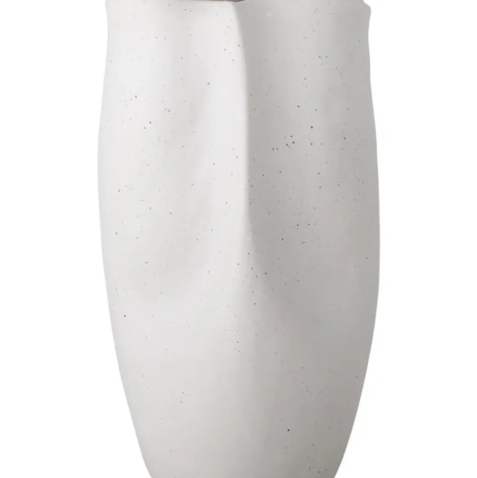 Jarron De Gres Con Forma Organica Elira