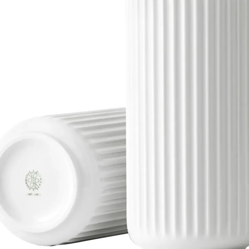 Jarron De Porcelana Lyngby, 21 Cm