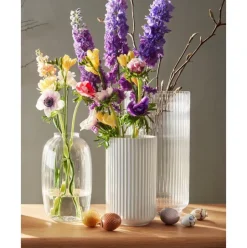 Jarron De Porcelana Lyngby, 25 Cm