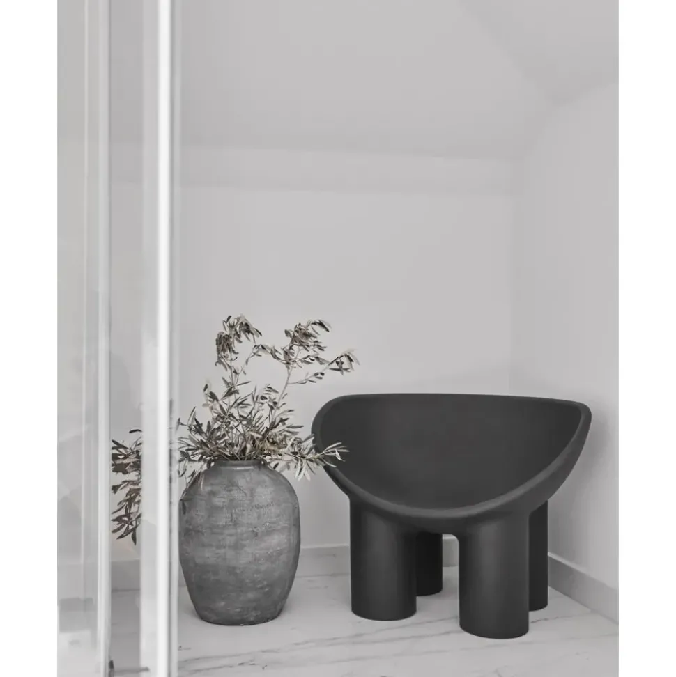 Jarron De Suelo De Cemento Rustik