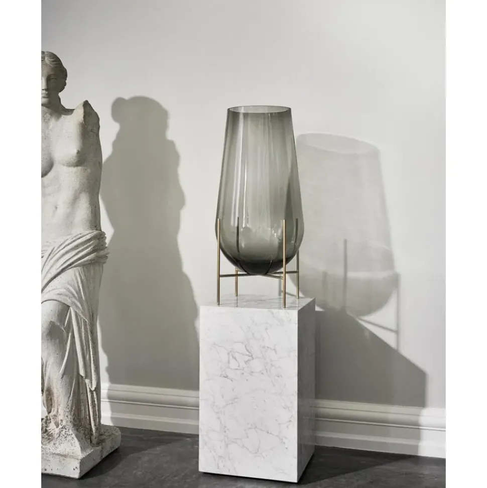 Jarron De Suelo Soplado Artesanalmente Echasse