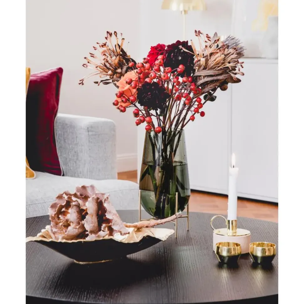 Jarron De Suelo Soplado Artesanalmente Echasse