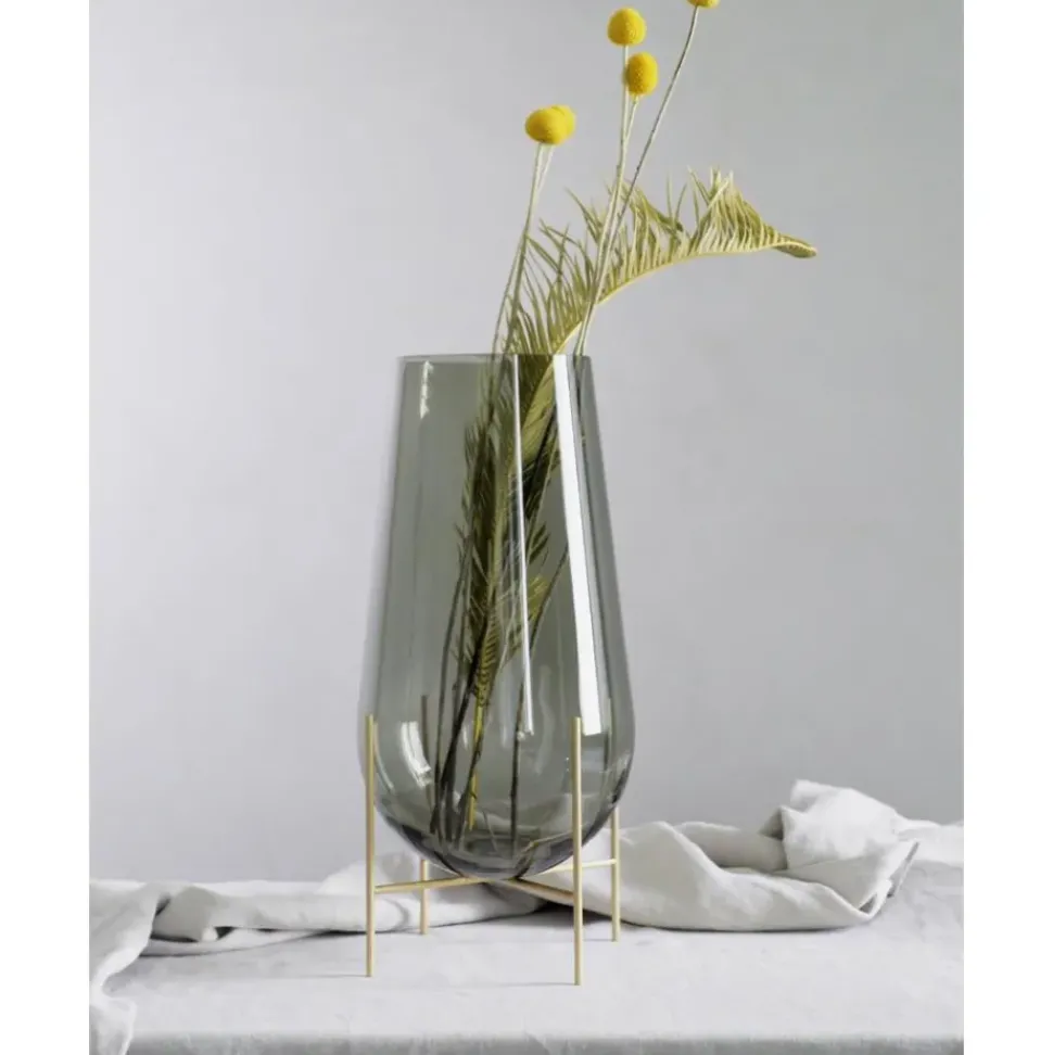 Jarron De Suelo Soplado Artesanalmente Echasse