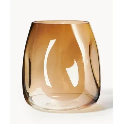 Jarron De Vidrio Soplado Artesanalmente Luster