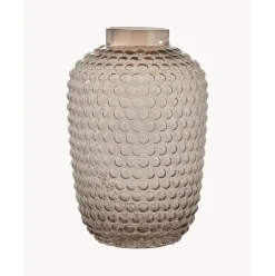 Jarron De Vidrio Soplado Artesanalmente Dorinia