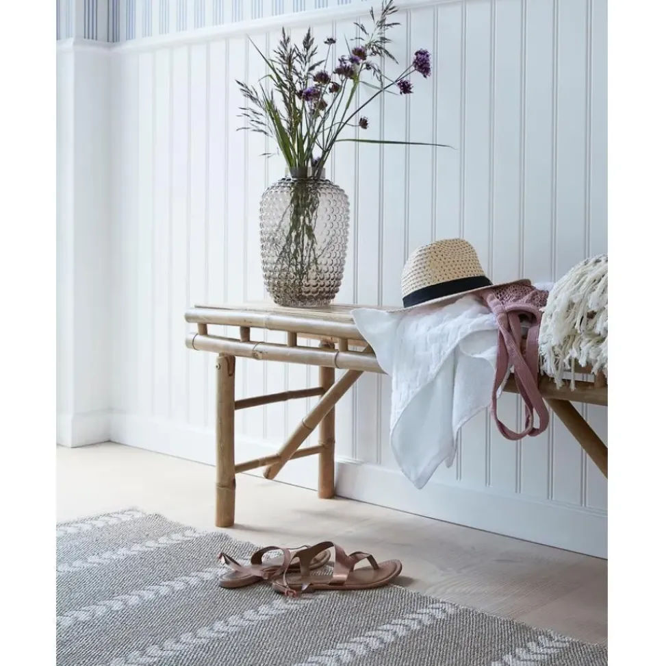 Jarron De Vidrio Soplado Artesanalmente Dorinia