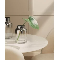 Jarron De Vidrio Soplado Artesanalmente Uma