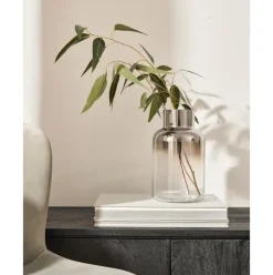 Jarron De Vidrio Soplado Artesanalmente Uma