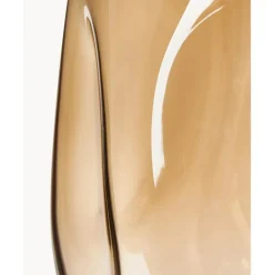 Jarron Grande De Vidrio Soplado Artesanalmente Luster