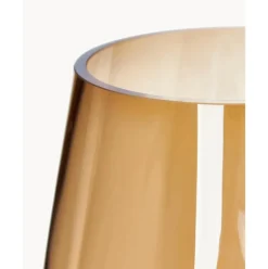 Jarron Grande De Vidrio Soplado Artesanalmente Luster