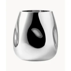 Jarron Pequeno De Vidrio Soplado Artesanalmente Mirror