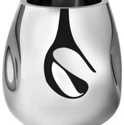 Jarron Pequeno De Vidrio Soplado Artesanalmente Mirror